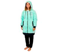 All-In - Plaid Vest Turquoise - XS-M - Poncho