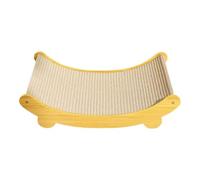 All - in - Sisal Cat Scratcher Pad | Couch Protection & Cozy Bed | No Shredding, Easy to Clean | Perfect for Kittens, Adult Cats, Multi - Cat Homes | Prevents Claw Damage to Furniture