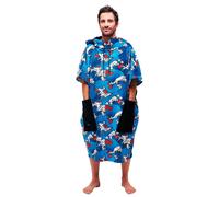 All-In - V-Poncho Men Beach Crew Nippon Waves - Changing Robe