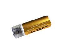 All In1 Memory Card Reader USB Writer for MicroSDs MS M2s SDHCs Camera Cards SDTF Card Reader
