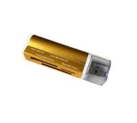 All in1 Metal USB Card Reader Supports SDTF MS M2s Various Memory Cards