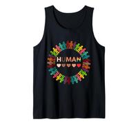 All-Inclusive Hearts for BLM Racial Justice & Human Equality Tank Top