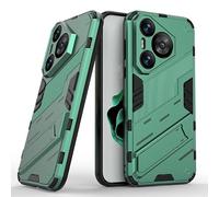 All-inclusive Mobile Phone Case for Huawei Pura70 Pro/Pura 70 PRO/Pura 70 Pro+/Pura70 Ultra, Punk Armor Type Bracket Anti-fall Protective Cover,PURA 70pro+,Grey