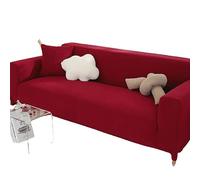 All-Inclusive Waterproof Sofa Slipcover - Dustproof Pet-Proof Couch Cover for 4-Person Living Room - Polyester Material - Perfect for Home Protection