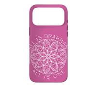 All is Brahman, All is One, Yoga Oneness Mandala Art Case for iPhone 17 Pro Max