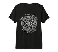 All is Brahman, All is One, Yoga Oneness Mandala Art Premium T-Shirt