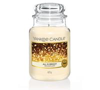 Yankee Candle Scented Candle | All is Bright Large Jar Candle | Long Burning Candles: up to 150 Hours