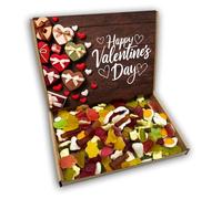 All Jelly Sweet Mix Happy Valentines Day Sweets Gift Box Hamper (KRAFT VALENTINES FRONT)