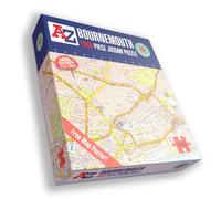 All jigsaw Puzzles A-Z Map of Bournemouth 1000 Piece Jigsaw All jigsaw Puzzles Multicolor
