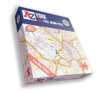 All jigsaw Puzzles A-Z Map of York 1000 Piece Jigsaw All jigsaw Puzzles Multicolor
