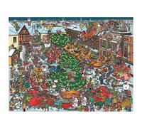 All jigsaw Puzzles Bart Slyp Christmas Street 1000 Piece Jigsaw Puzzle All jigsaw Puzzles Multicolor