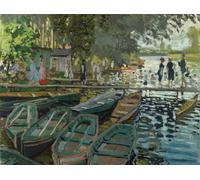 National Gallery 1000 Piece Jigsaw Puzzle - Bathers at La Grenouillere - Made In The UK - Incredibly Detailed - Hi-def Image - 100% Recycled Puzzle Board