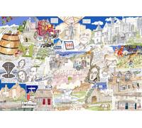 All jigsaw Puzzles Beaulieu - Tim Bulmer 1000 Piece Jigsaw Puzzle All jigsaw Puzzles Multicolor