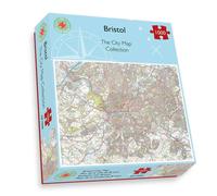 All jigsaw Puzzles Bristol City Map Jigsaw Puzzle - 1000 Piece Jigsaw Puzzle All jigsaw Puzzles Multicolor