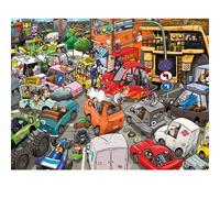All jigsaw Puzzles Chaos on the Road 1000 Piece Jigsaw Puzzle- Chaos no.13 All jigsaw Puzzles Multicolor