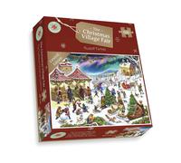 All jigsaw Puzzles Christmas Village Fair - Rufolf Farkas 500 Piece Jigsaw Puzzle All jigsaw Puzzles Multicolor