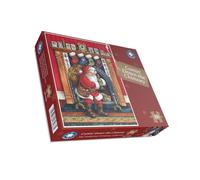 All jigsaw Puzzles Comin' Down the Chimney 500 piece jigsaw puzzle All jigsaw Puzzles Multicolor