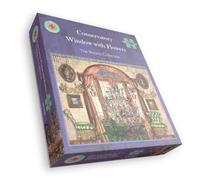 All jigsaw Puzzles Conservatory Window with Flowers 1000 Piece Jigsaw (April SUB 2024) All jigsaw Puzzles Multicolor