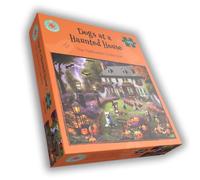All jigsaw Puzzles Dogs at a Haunted House 1000 Piece Jigsaw Puzzle All jigsaw Puzzles Multicolor