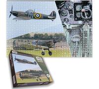 All jigsaw Puzzles Imperial War Museum Spitfire 1000 Piece Jigsaw Puzzle All jigsaw Puzzles Multicolor