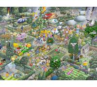 1000 Piece Jigsaw Puzzle I Love Gardening 'The Makeover' by Mike Jupp - Hilarious Gardening Chaos, Fun for Adults, Unique Gift for Puzzle Lovers