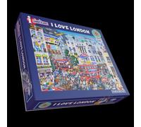 All jigsaw Puzzles Mike Jupp I Love London 1000 Piece Jigsaw Puzzle All jigsaw Puzzles Multicolor