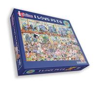 All jigsaw Puzzles Mike Jupp I Love Pets 1000 Piece Jigsaw Puzzle All jigsaw Puzzles Multicolor