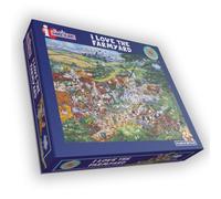 All jigsaw Puzzles Mike Jupp I Love the Farmyard 1000 Piece Jigsaw Puzzle All jigsaw Puzzles Multicolor