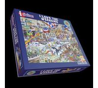 All jigsaw Puzzles Mike Jupp I Love the Weekend 1000 Piece Jigsaw Puzzle All jigsaw Puzzles Multicolor