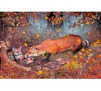 Puzzles For Adults - Tally Ho! Ho! - Mike Jupp 1000 Piece Jigsaw Puzzle | Made In Britain | Thick Puzzle Board | Cartoon Puzzles