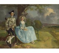 National Gallery 1000 Piece Jigsaw Puzzle - Mr And Mrs Andrews - Made In The UK - Incredibly Detailed - Hi-def Image - 100% Recycled Puzzle Board