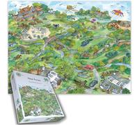 All jigsaw Puzzles New Forest - Wendy Brown 1000 Piece Jigsaw Puzzle All jigsaw Puzzles Multicolor