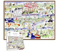 All Jigsaw Puzzles - Rugby By Tim Bulmer - 1000 Piece Puzzle For Adults, Large Puzzle 66cm X 50cm In Size. Challenging To Complete But Fun And Humorous