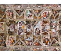 All jigsaw Puzzles Sistine Chapel ceiling by Michelangelo 1000 Piece Jigsaw Puzzle All jigsaw Puzzles Multicolor