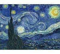 All Jigsaw Puzzles - Starry Night by Vincent Van Gogh - Fine Art Puzzle - 1000 Piece Premium Jigsaw Puzzle - Jigsaw Puzzles For Adults, Teens And Kids - 66cm X 50cm