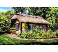 All jigsaw Puzzles Summer Garden Cottage 1000 Piece Jigsaw Puzzle All jigsaw Puzzles Multicolor