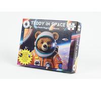 All jigsaw Puzzles Teddy In Space 100 Piece Wooden Jigsaw Puzzle All jigsaw Puzzles Multicolor