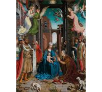 National Gallery 1000 Piece Jigsaw Puzzle - The Adoration of the Kings - Made In The UK - Incredibly Detailed - Hi-Def Image - 100% Recycled Puzzle Board