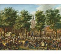 The Grote Markt at The Hague - National Gallery 1000 Piece Jigsaw Puzzle Collection For Adults Size 66cm x 50cm