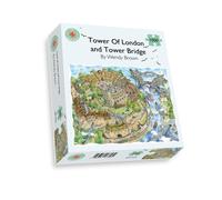 All jigsaw Puzzles The Tower of London & Tower Bridge - Wendy Brown 1000 Piece Jigsaw Puzzle All jigsaw Puzzles Multicolor