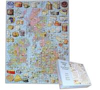 All jigsaw Puzzles The Ultimate Cheese Lover's Jigsaw Puzzle 1000 Piece in Baby Blue All jigsaw Puzzles Baby Blue