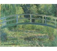 National Gallery 1000 Piece Jigsaw Puzzle - The Water-Lily Pond - Made In The UK - Incredibly Detailed - Hi-def Image - 100% Recycled Puzzle Board