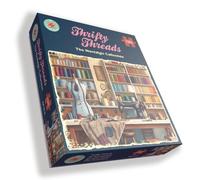 All jigsaw Puzzles Thrifty Threads 1000 Piece Jigsaw Puzzle All jigsaw Puzzles Multicolor