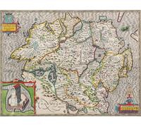 All jigsaw Puzzles Ulster Historical Map 1000 Piece Jigsaw Puzzle (1610) All jigsaw Puzzles Multicolor
