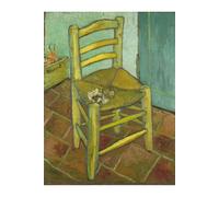 All jigsaw Puzzles Van Gogh's Chair - National Gallery 1000 Piece Jigsaw Puzzle All jigsaw Puzzles Multicolor