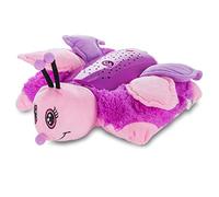 all Kids United® Butterfly Star Projector Night Light with Sleep Music | Starry sky ceiling projector + 4 lullabies - soft plush butterfly - AZO-free tested - secured battery compartment