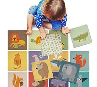 all Kids United Memo² card game memory game - with cute pairs of animals; Game educational toys for children from 2 years (Jumbo XXL - 36 cards)