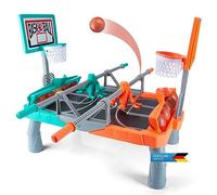 all Kids United® Shoot Basketball Table Game, Foosball Throw Game; Grab & Go Baskets, Throwing Table Game, Board Game, Travel Game for Kids