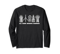 All Kinds Deserve Kindness Inspiring Veterinarian Long Sleeve T-Shirt