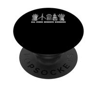 All Kinds Deserve Kindness Inspiring Veterinarian PopSockets Adhesive PopGrip